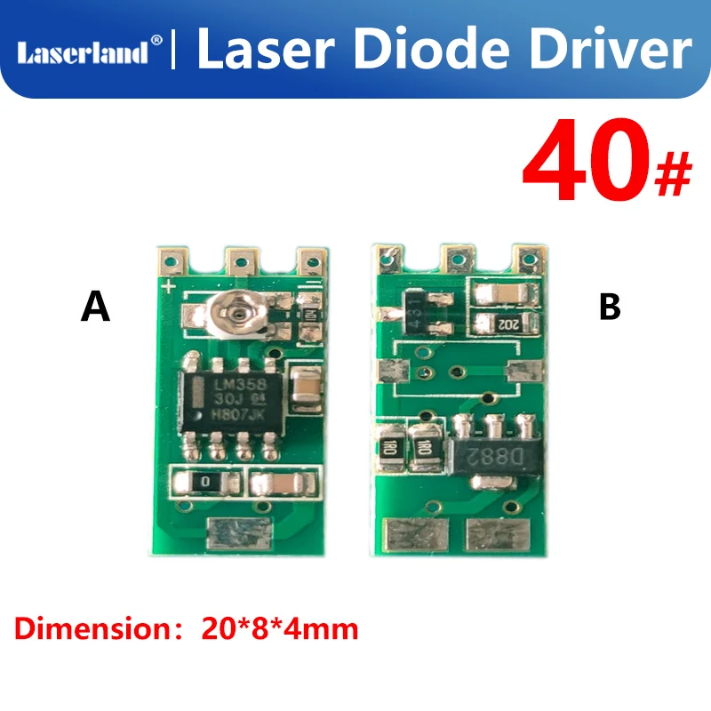 Laser Diode Driver/ Circuit Board 5V 532nm Green 650nm Red 400mW IR Infrared Laser Power Supply