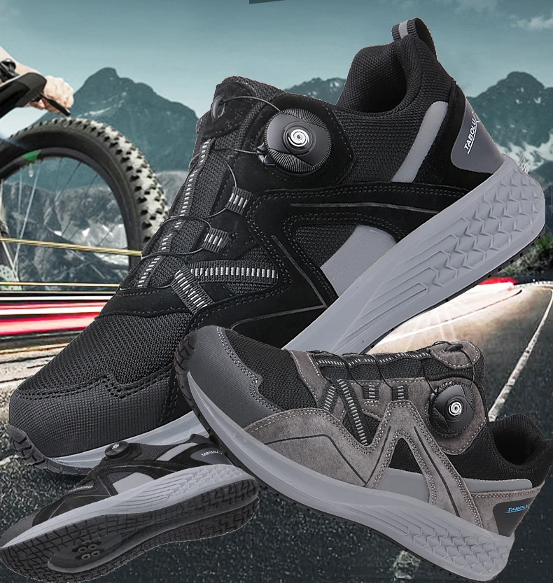 

Новые мужские и женские велосипедные кроссовки, высококачественные многофункциональные велосипедные кроссовки из натуральной кожи для горных и шоссейных велопрогулок для пар.