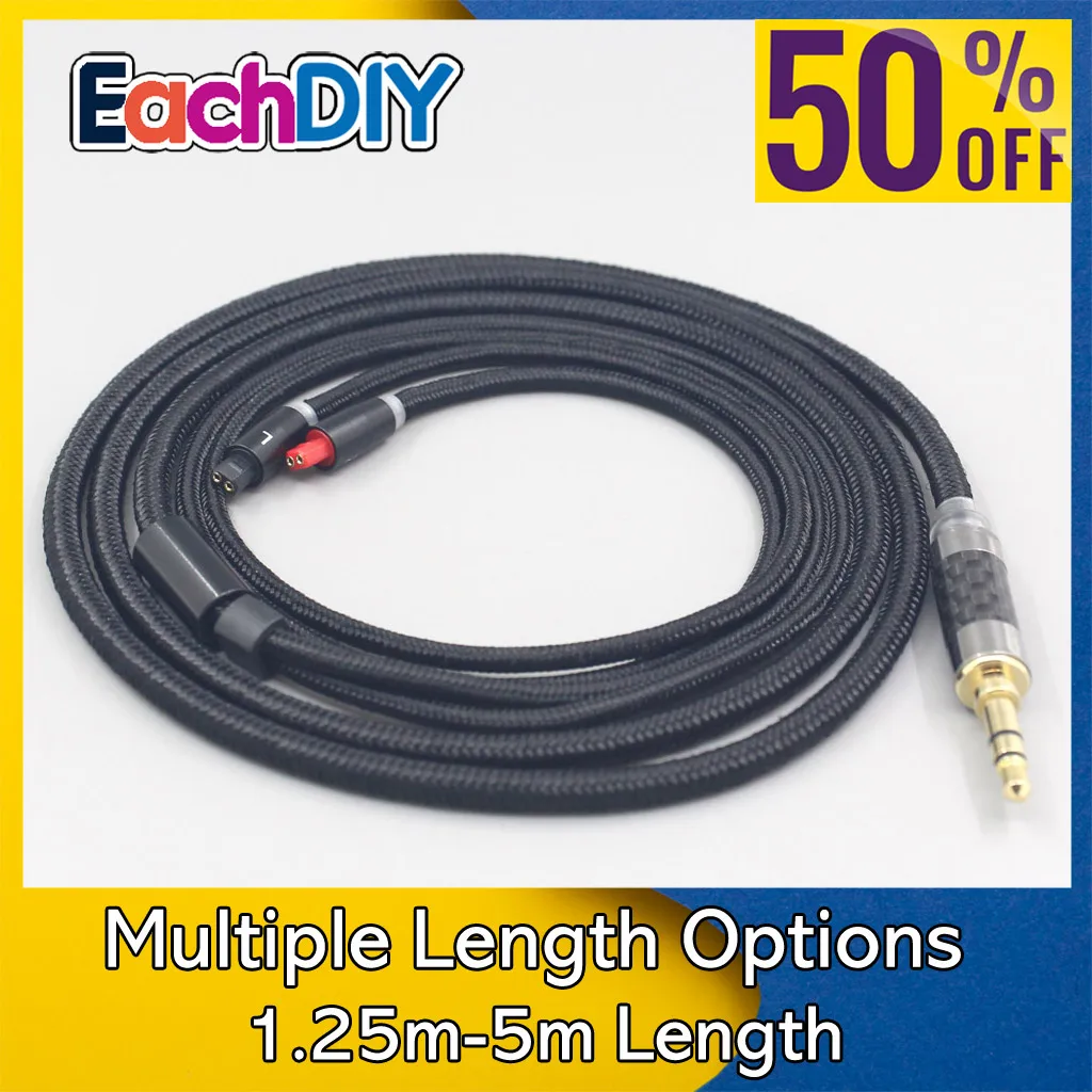 

2.5mm 4.4mm Nylon OFC Super Soft Headphone Cable For Audio-Technica Ath-IM03 ATH-IM50 Ath-IM04 IM70 Ath-IM01 Ath-IM02 LN007554