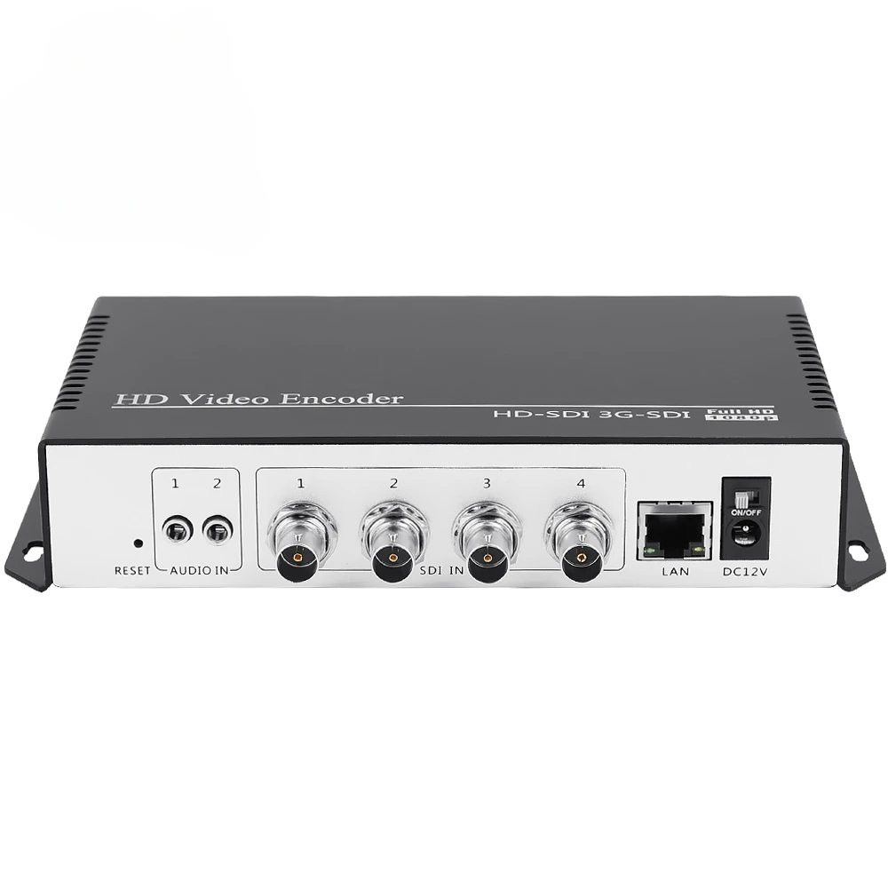 

H.264 AVC 4 in 1 SDI Live Streaming Broadcast Video Encoder Transmitters