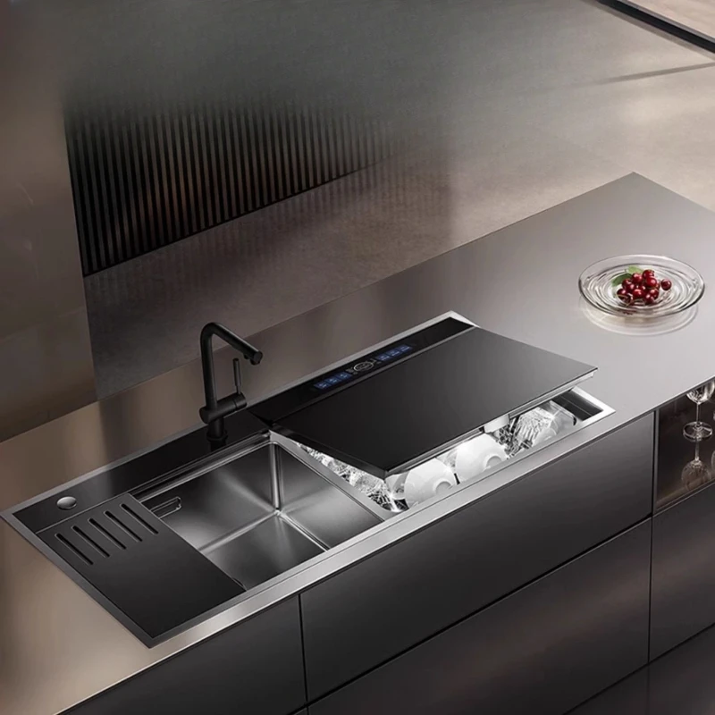

Sink Dishwasher Embedded Sink Kitchen Household Automatic Multifunctional Integrated Sink Integrated