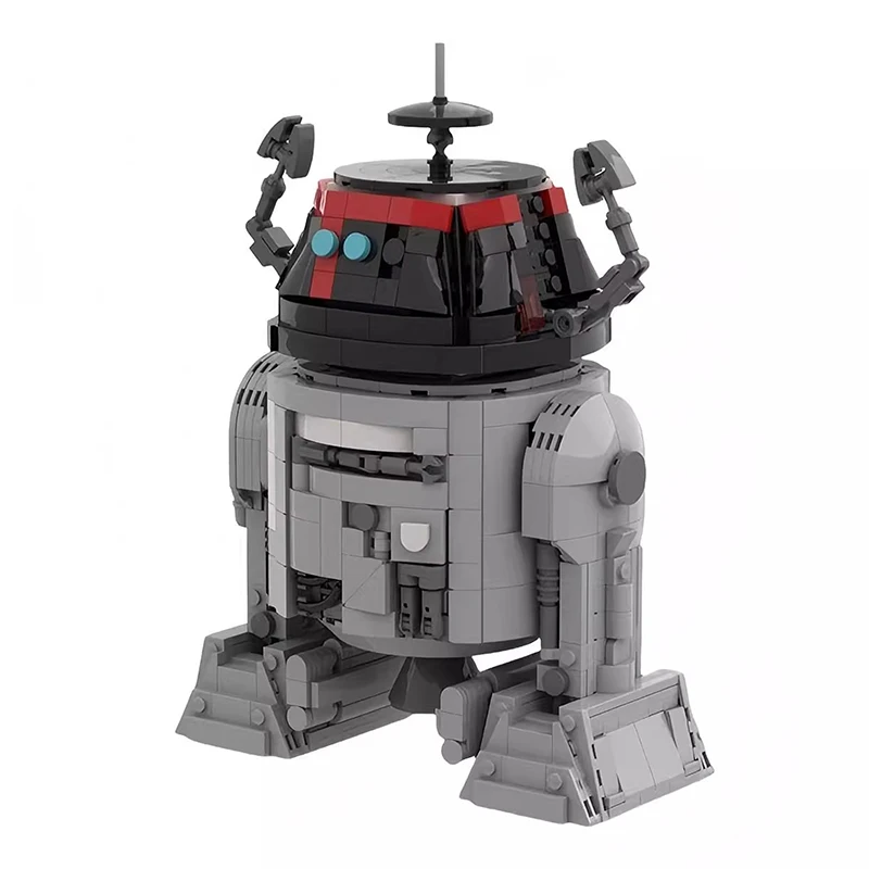 Bricklink MOC 75416 MOD Star film figurines de Robot intelligentes C1-10P Chopper Robot ensembles blocs de construction jouets pour enfants cadeau de noël