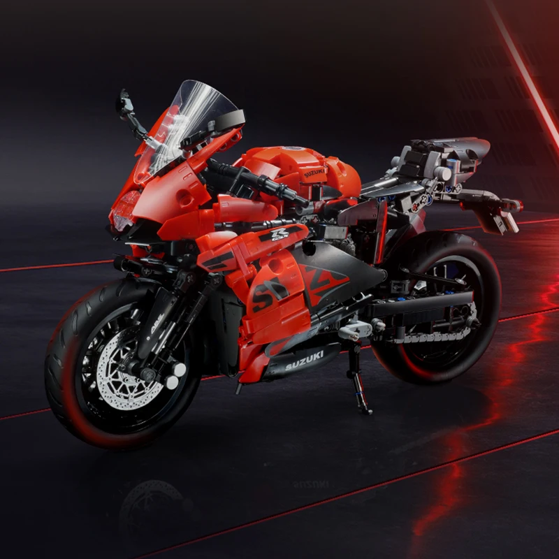 Keeppley 오토바이 블록 창의적인 수제 완구 모델 데스크탑 장식 생일 선물