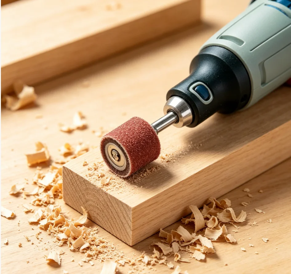 102pcs Sanding Drums Kit Sanding Band 1/2 1/4 Inch Sand Mandrels 80/120/180Grit Fit For Nail Drill Rotary Abrasive Tools