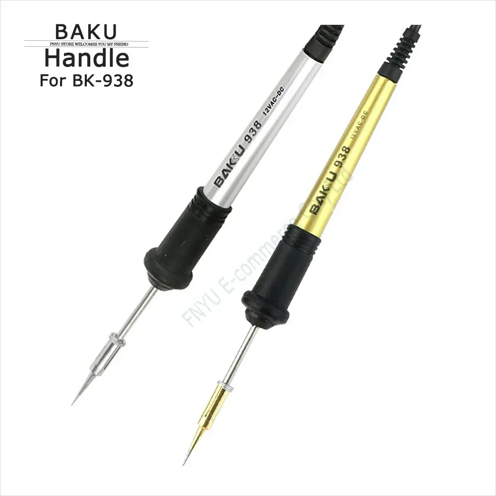 BK-938 Portable Mini Electricity Soldering Iron Replace Handle Welding Solder Iron Pen For Soldering Station Welding Repair Tool