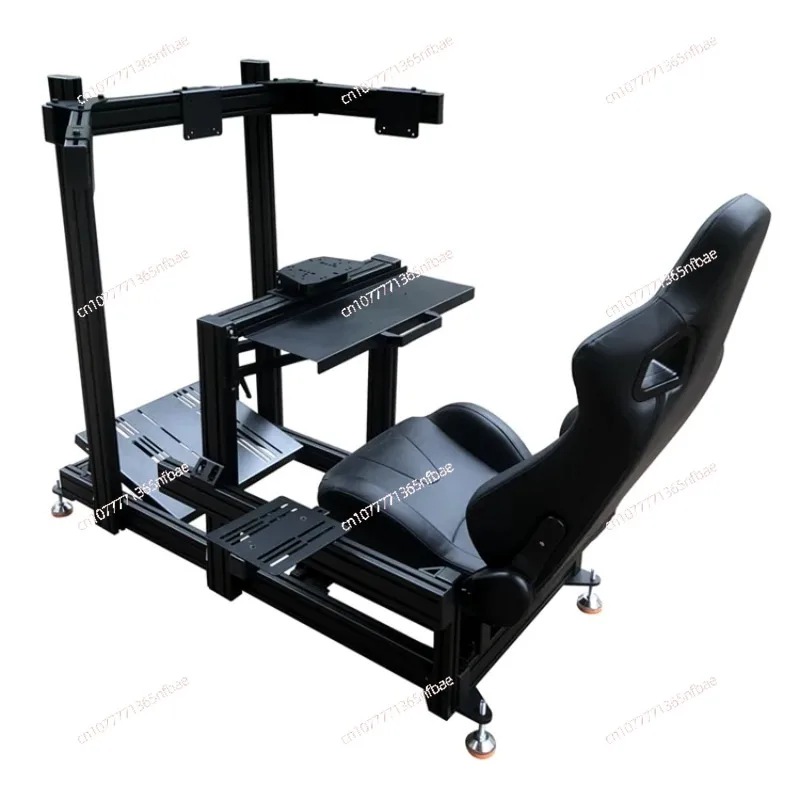 Aluminum Profile 3090 4080 Game Driving Simulator Steering Wheel Seat Bracket Simracing Chair Sim Rig DIY Sim Racing Cockpit