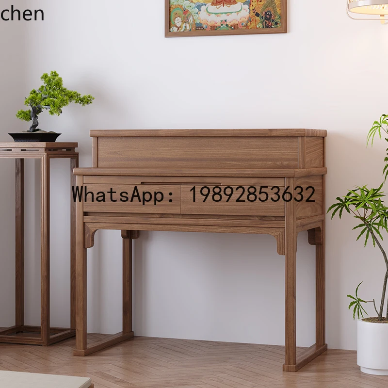 

FZ new Chinese-style offering incense table household living room incense table solid wood Buddhist hall offering table