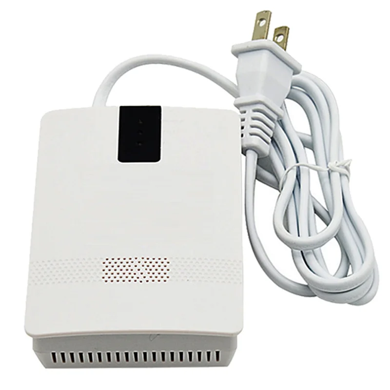 

-A95Z 812 Gas Alarm Household Liquefied Gas Detector With Solenoid Valve Anti-Leakage Alarm Automatic Valve Closing US Plug