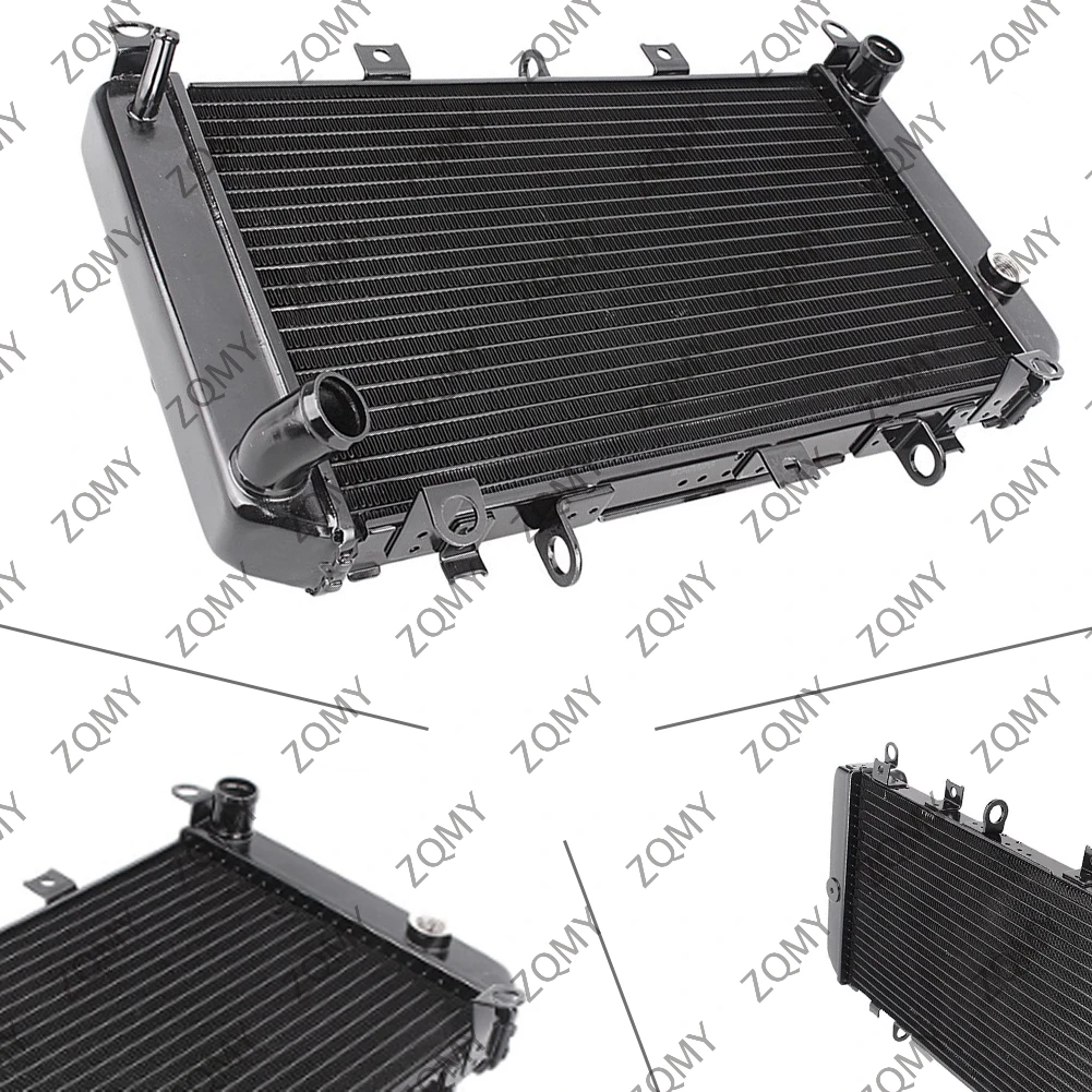 Z 1000 2003-2006 Motorcycle Cooler Radiator For Kawasaki Z1000 2003 2004 2005 2006 Engine Cooling Assembly Aluminum Black