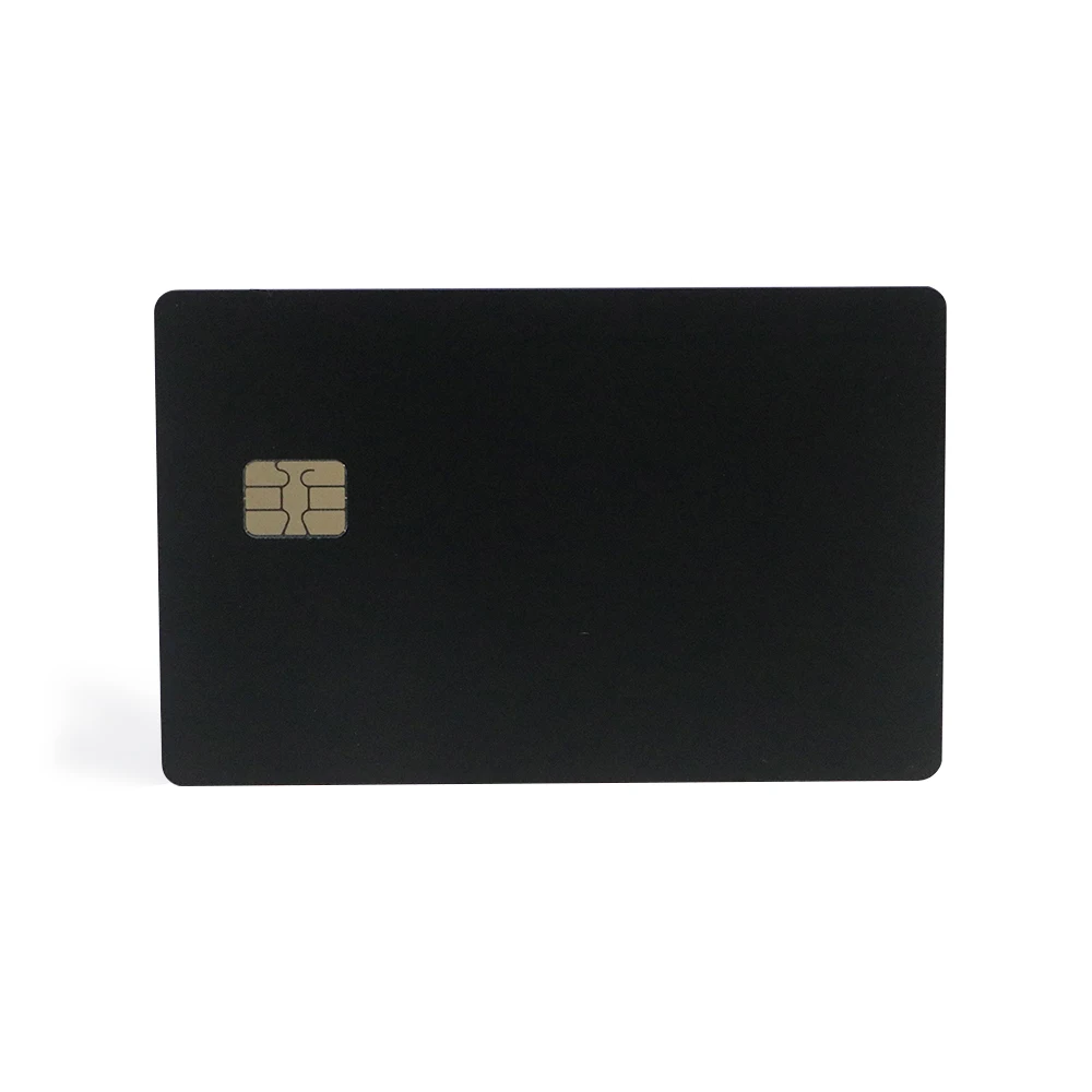 Chip NFC 215/216 per scheda NFC in metallo, chip SLE4442 a contatto, scheda digitale sociale per affari intelligenti, 13,56 MHZ, 1 PZ