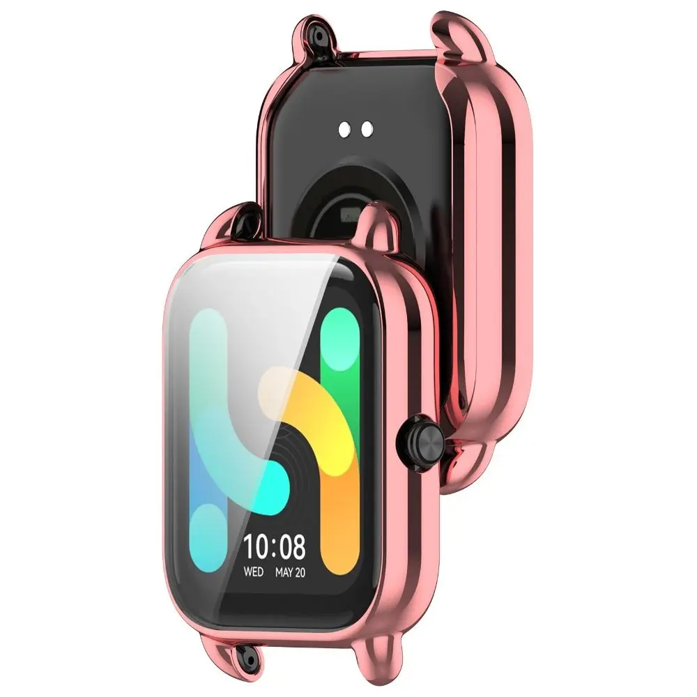 Bumper TPU Case New Watchband Full Cover Protective Shell Accessories Smart Screen Protector for HayLou RS4 Plus