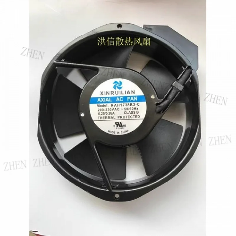 

Y ДЛЯ XINRUILIAN RAH1738B2-C AC200-230V 0,25/0,26A Высокотемпературный вентилятор с алюминиевой рамой