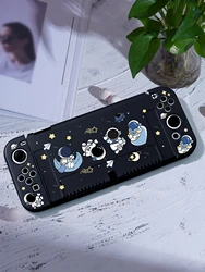 Astronaut Case for Nintendo Switch OLED, NS Game Accessories,Handheld Separable Shell for NS Joycon, Switch Cover