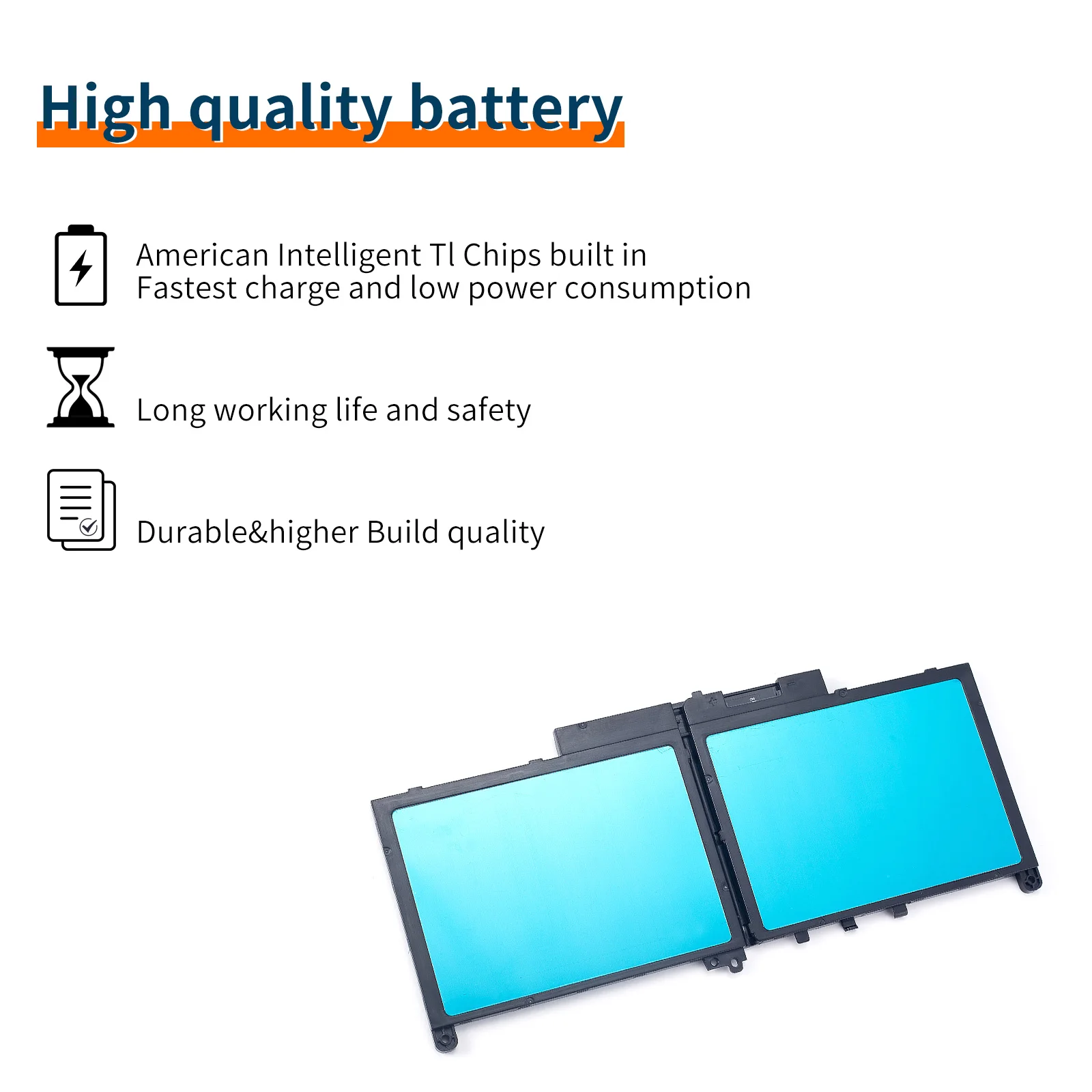 E7470 E7270 J60j5 Batterij Voor Dell Latitude 7470 7270 Laptop Batterij 1w2y2 0mc34y Mc34y R1v85 242wd Gg4fm Wywj2 451-bbsx Bbsx Bbsy