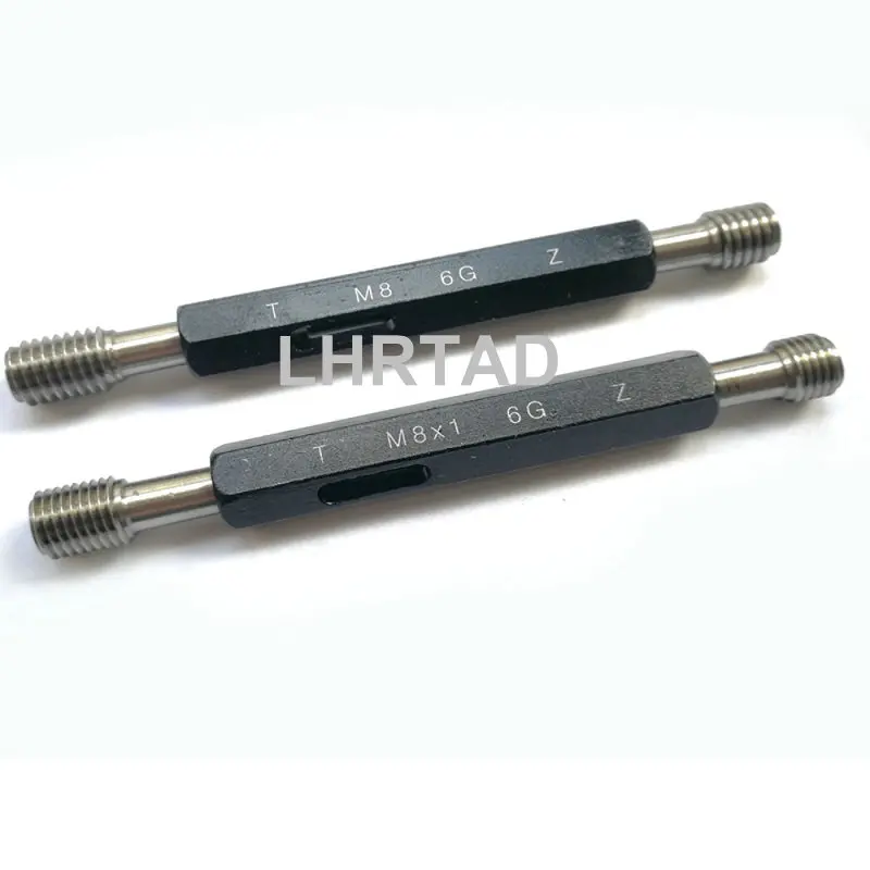 6G T Z GO NOGO Metric thread plug gauge M1 M1.2 M1.4 M1.6 M2 M2.5 M3 M4 M5 M6 Fine Thread gage M8 M10 M12 M14 M16X1 M18X1 M20X1