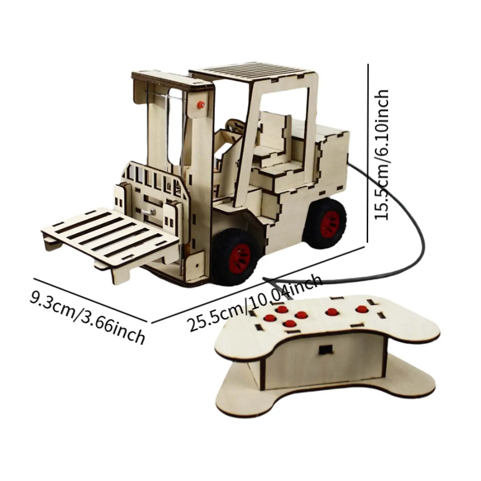 DIY Educational Toys, Remote Controlled Forklift Stem Models Building Toys, Technology Small Production for Kids