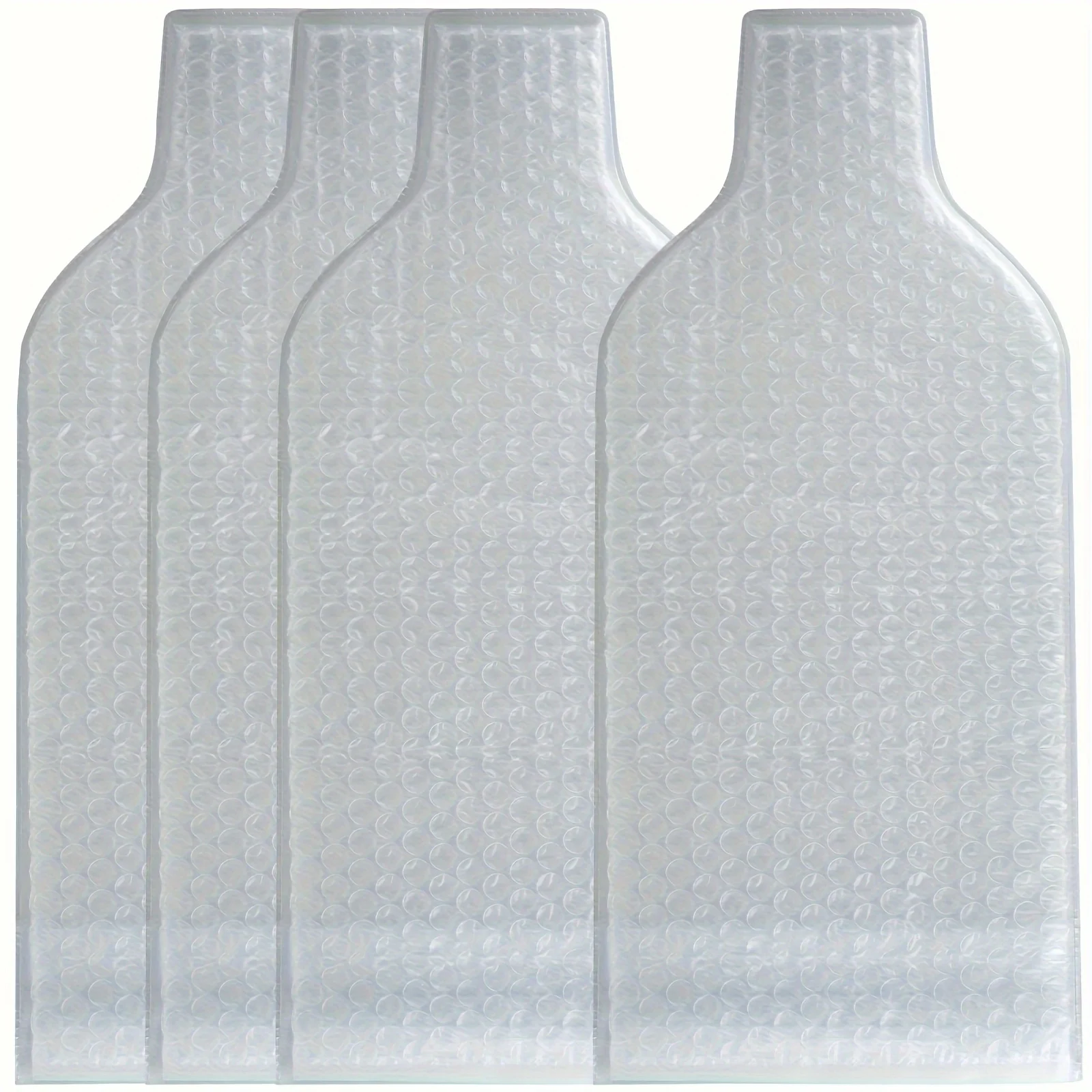 2/4/6pcs Reusable Shatterproof Wine Bottle Protective Bags Multi Layer Cover Portable Travel Picnic Gift Carry Storage Gear Set