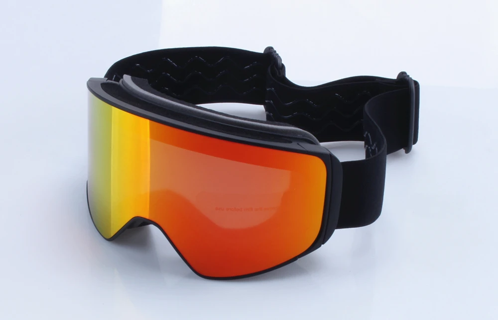 Magnetische Linse, Schneebrille, doppelschichtig, beschlagfrei, UV-Schutz zum Skifahren, Snowboarden, hochauflösende Klarheit, Unisex, Skifahren – Detail 2