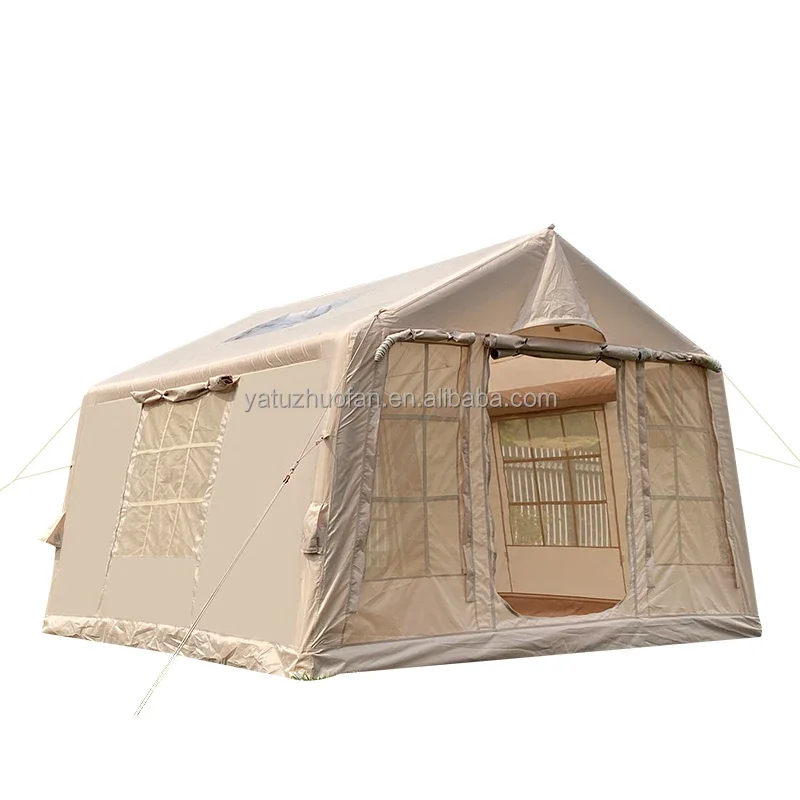 Air inflatable outdoor use camping tent suitable for 8 person factory price