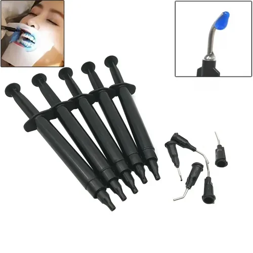 Imagen 1 del producto 5 uds/10 Uds Gel Protector de encías dentales 1,5 ml protección gingival con puntas para materiales de blanqueamiento Dental