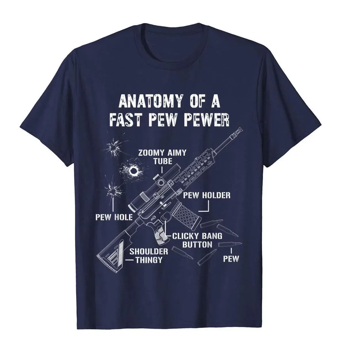Pewer 2A Supporter Funny Gun Meme T-Shirt 3D Printed T Shirts Tees for Men Cotton Harajuku Streetwear Harajuku
