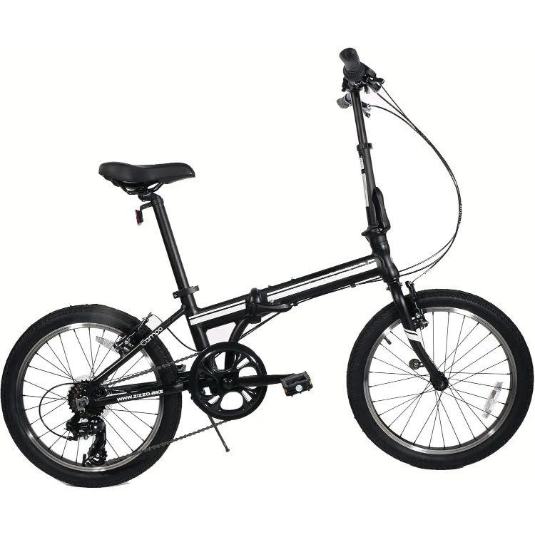 Campo 20 inch Folding Bike with 7-Speed, Adjustable Stem, Light Weight Frame