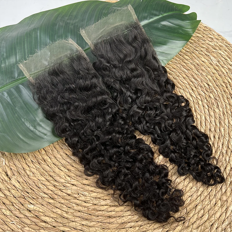 버마산 곱슬머리 100% 리얼 HD 레이스 클로저 4x6 5x5 인모 클로저 프리 플러킹 인비저블 HD 레이스 13x4 프론탈 온리 멜트 스킨