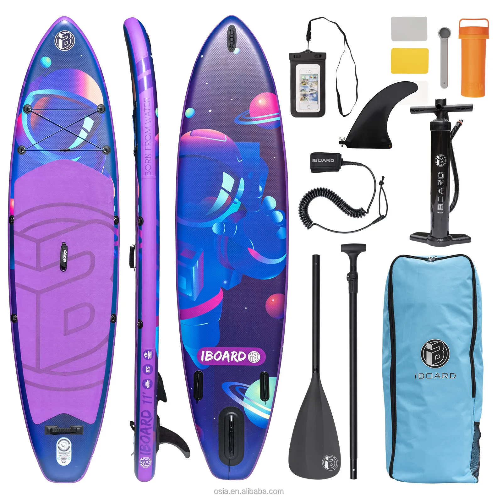 2024 High Quality  new style  ISUP   soft surfboard foldable paddle board for water sports