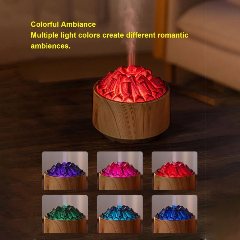 300ml-usb-aromatherapy-diffuser-bonfire-design-low-noise-essential-oil-humidifier-with-night-light-for-bedroom-home-indoor