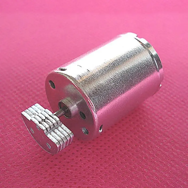 DC 3V-12V 370 Micro Vibration Motor, Carbon Brush Vibration Motor,Physical Medical Equipment Motor Four-layer vibration head