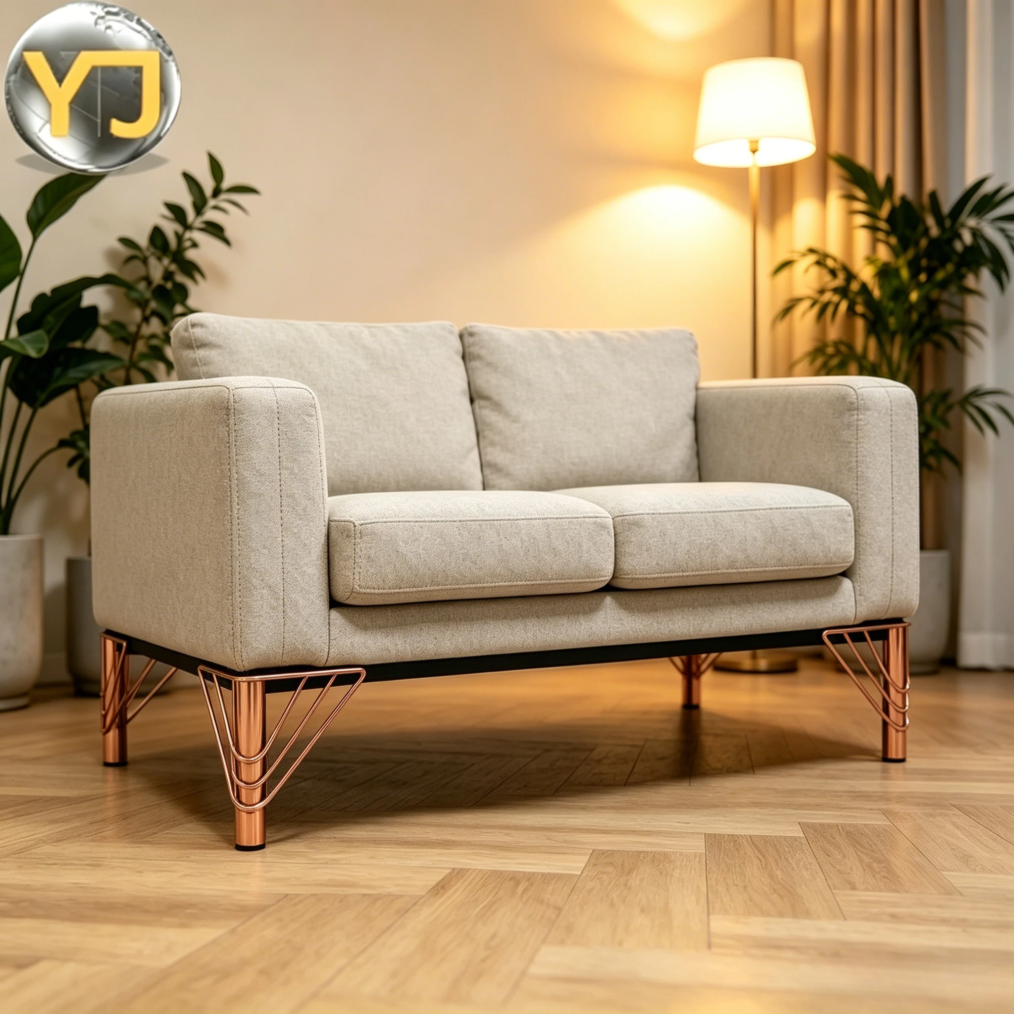 4pcs Modern Design Iron Shaped Furniture Sofa Legs Furniture Accessories Table Feet
