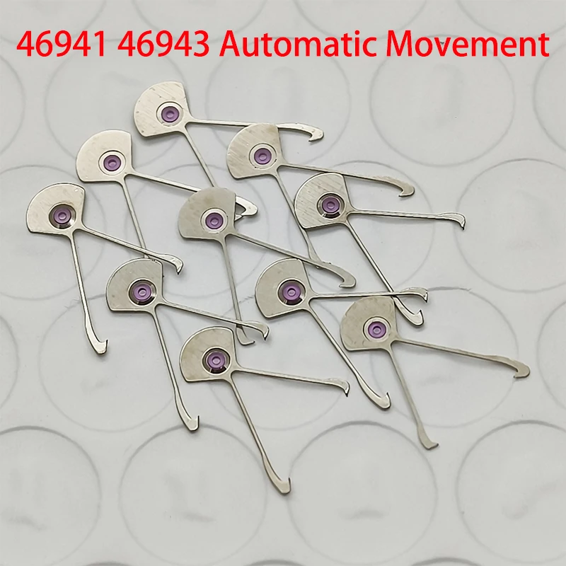2/5/10 шт. 46941 46943 Механизм автоматического привода, запасная часть для механизма 46941 46943, подходит для часов Oriental Double Lion, запасная часть