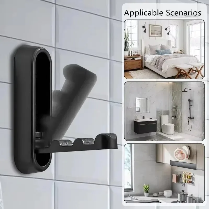 

Супер для ванной комнаты на колесах, дома, кемпера, крючок для хранения, караван, аксессуары для интерьера автофургона, 1 шт., складная одежда из алюминиевого сплава