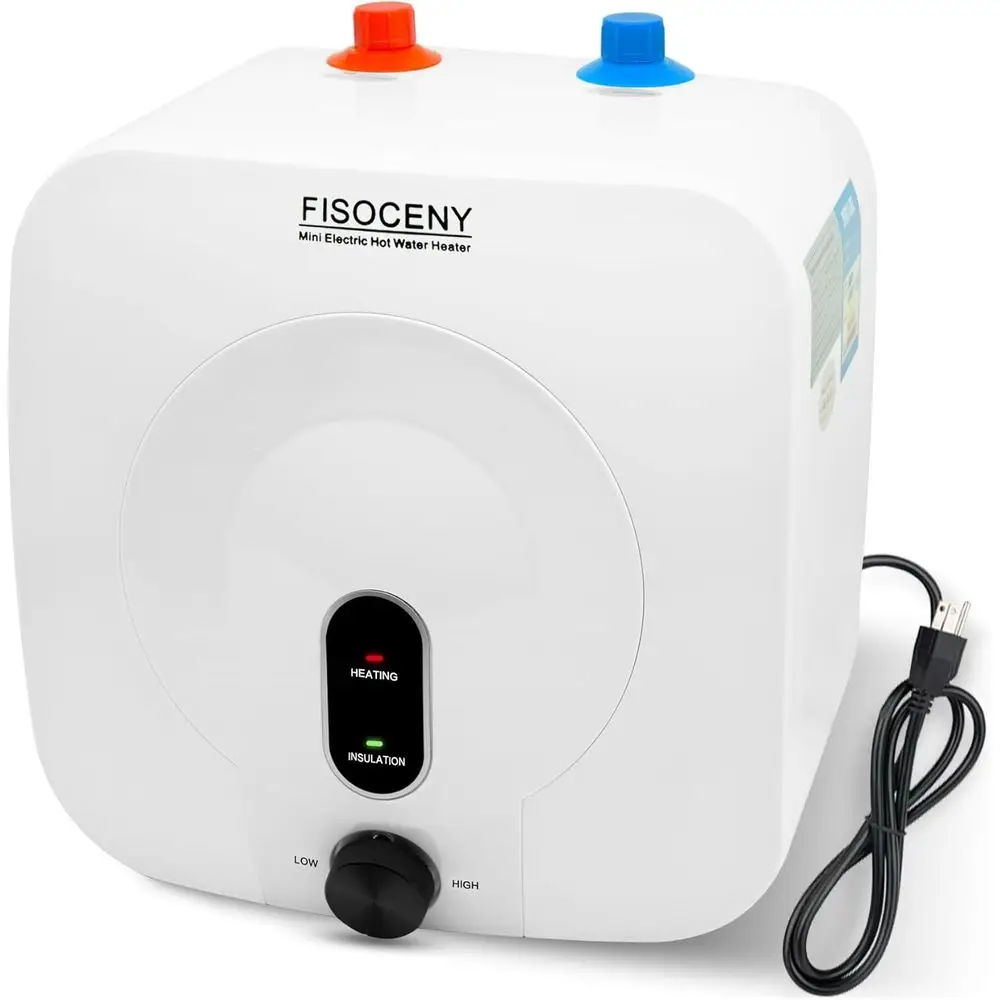 

Компактный проточный водонагреватель под мойку 2,5 галлона, 1500 Вт, 120 В для автодомов и кухонь