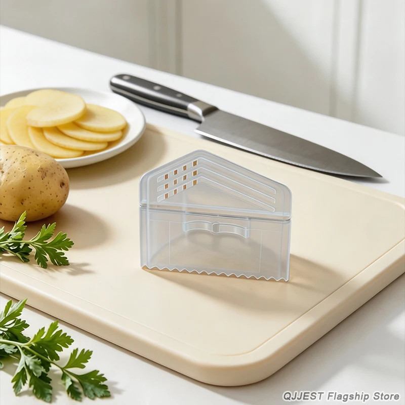 Plastic Cutting Finger Guard Transparent Anti Cut Hand Protector Non Slip Vegetable Fixing Kitchen Chopping Safety Gadget
