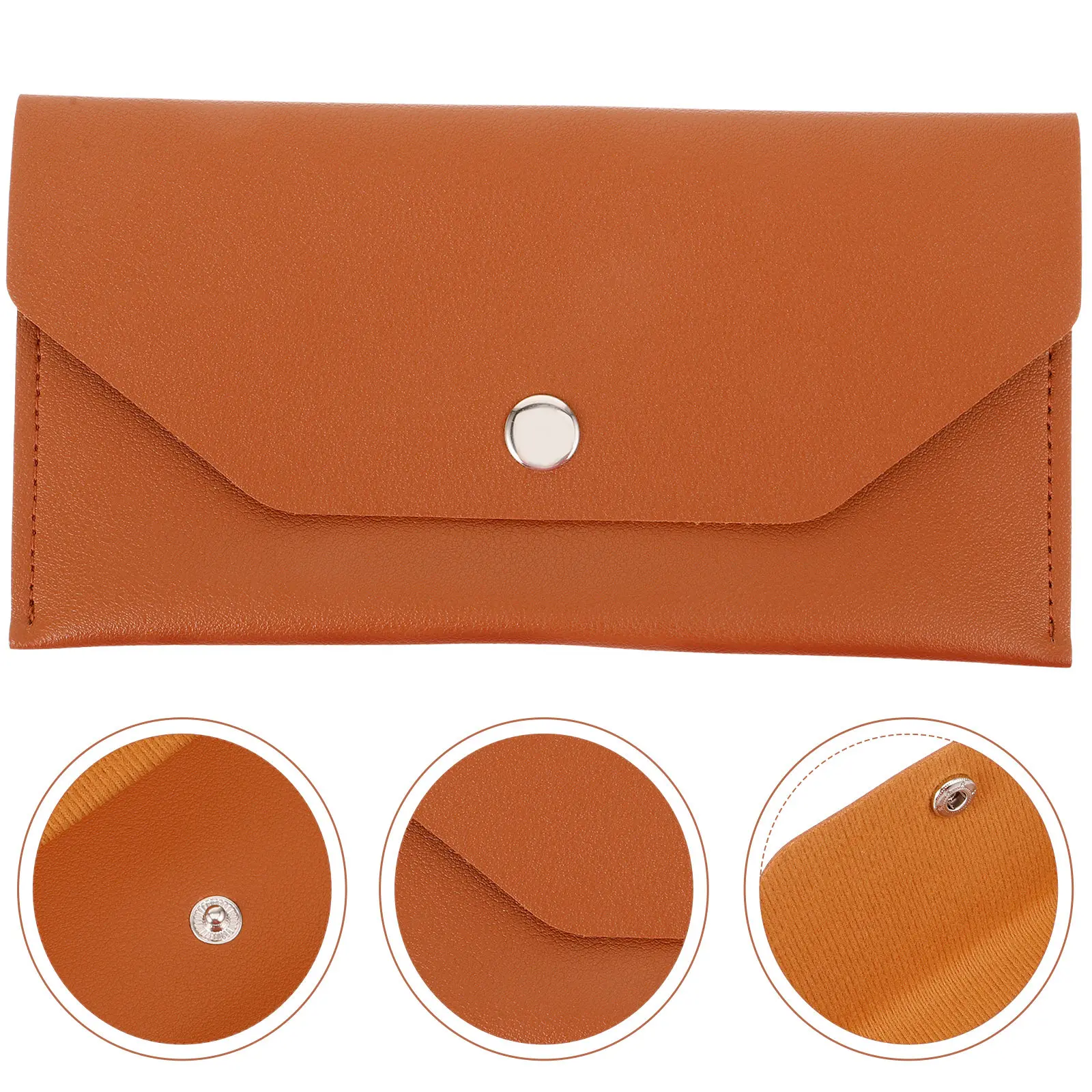 

Fashion Envelope Wallet for Men PU Multi Holder Large Capacity Cash Storage Business Travel Outdoor Convenient