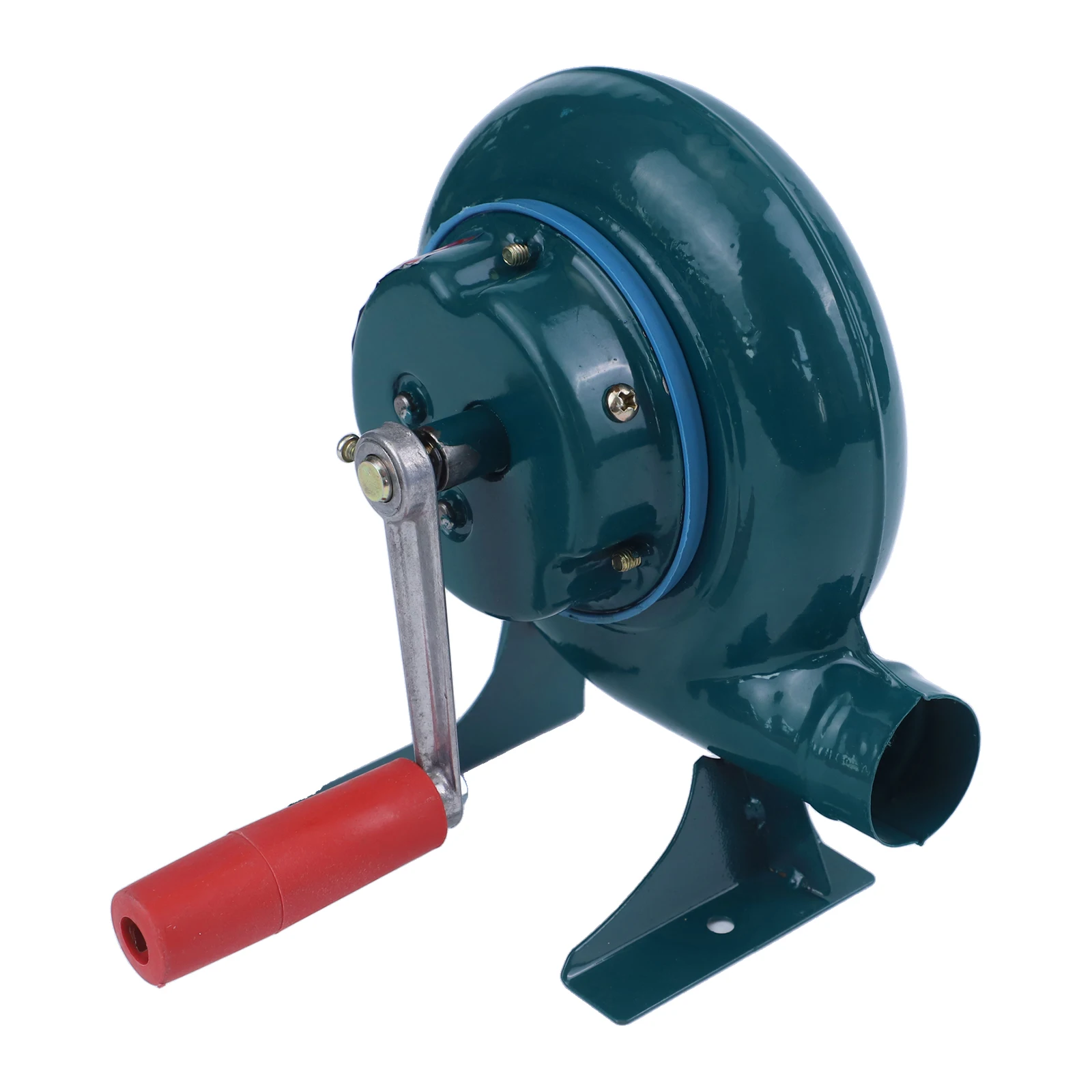 Barbecue Setup Camping Activities Hand Cranked Blower Manual Household Blower For Barbecue Grill Heater As Shown