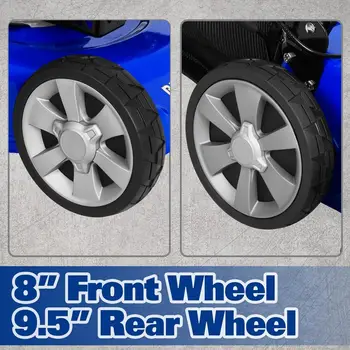 BILT HARD 21吋自走式汽油割草機,201cc四行程OHV發動機,三合一功能(集草、碎草和側排) 10 最佳銷售 自走式割草機 - №3