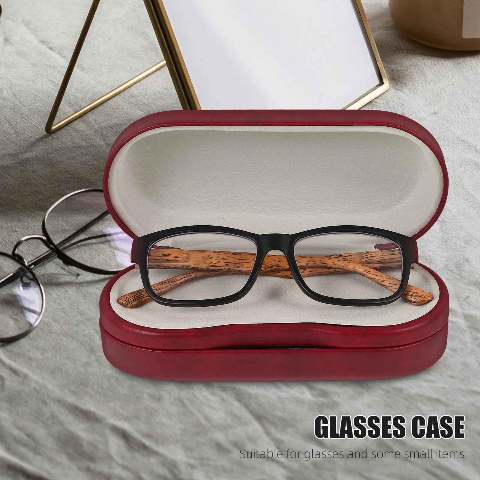 

Dual Storage Glasses Case Secret Containers Hide Valuables Money Money Hiding Gadgets Safes Box