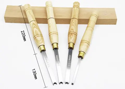 A2026 Woodturning Hollowing Tool 시리즈 고속 강철 드럼 비드 터닝 도구
