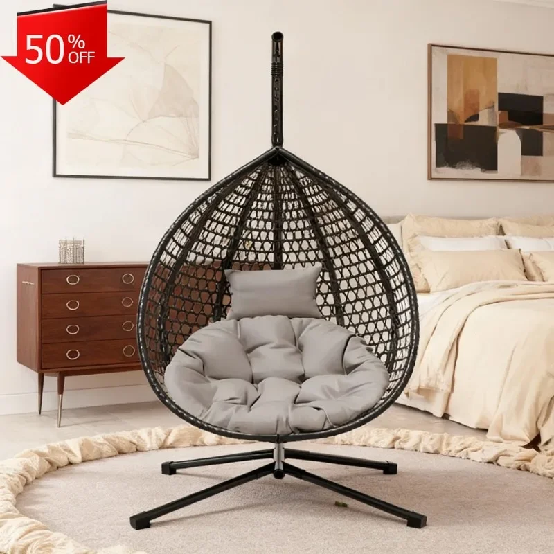 

Out Door Furniture Terrace Swing Hanging Chair Outdoor Garden Swings Household Swing Adults External Session Schaukel Living