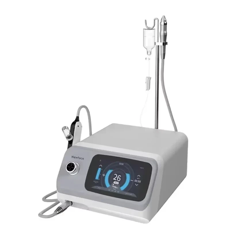 

2 in 1 water jet peel High Pressure 4 Bars Water Injection mesotherapy Gun Oxygen Water Jet Facial cleaning Machin