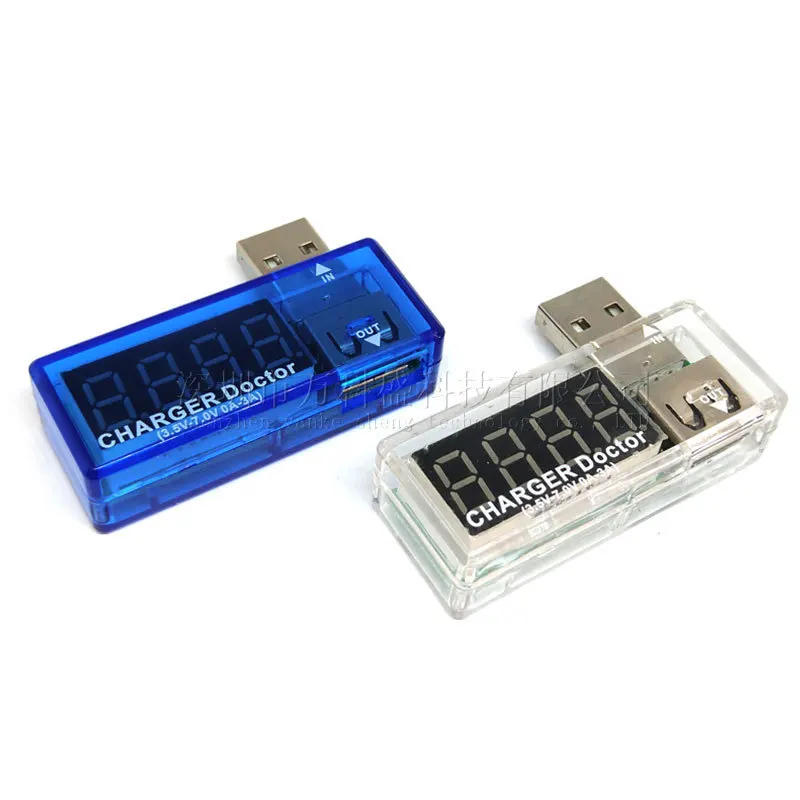

100pcs Charging Current And Voltage Tester Detector Usb Voltmeter Ammeter Can Detect Usb Device