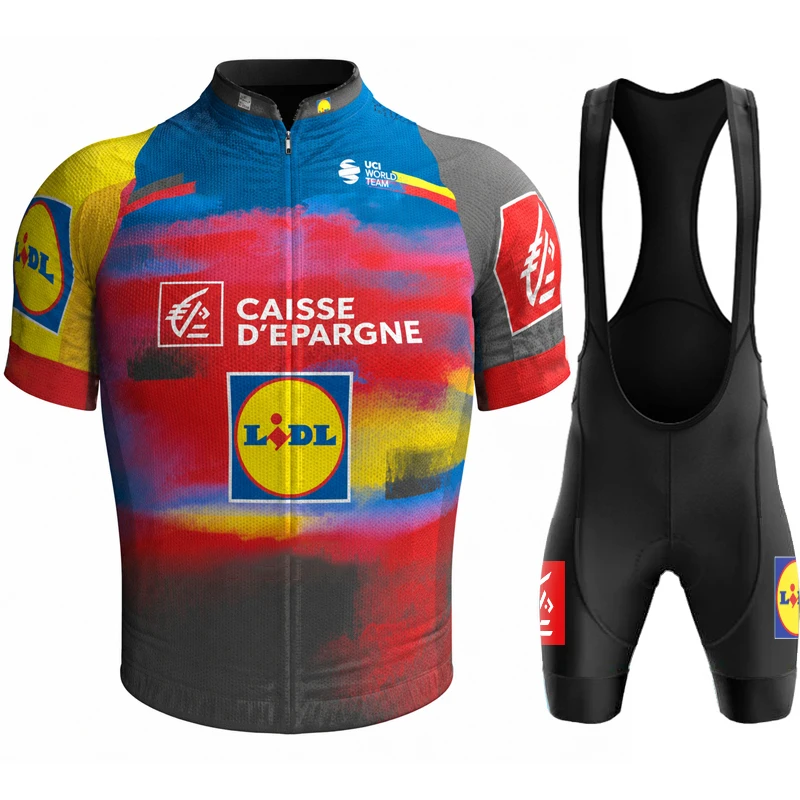 Road Bike Sports Set Summer Cycling Clothing 2026 Pro Team Men's Jacket Uniforms Clothes Jersey Man Mtb Pants Complete Bib Suit