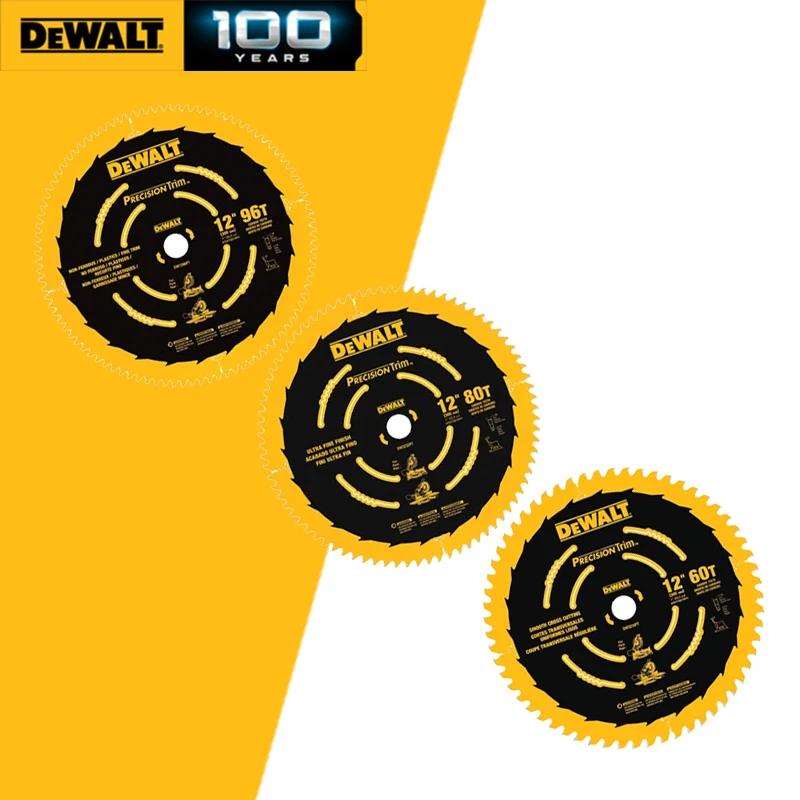 dewalt precision corte miter saw blades acessorios para ferramentas eletricas dw3216pt 305 mm 12 pol dw7296pt dw3232pt 01