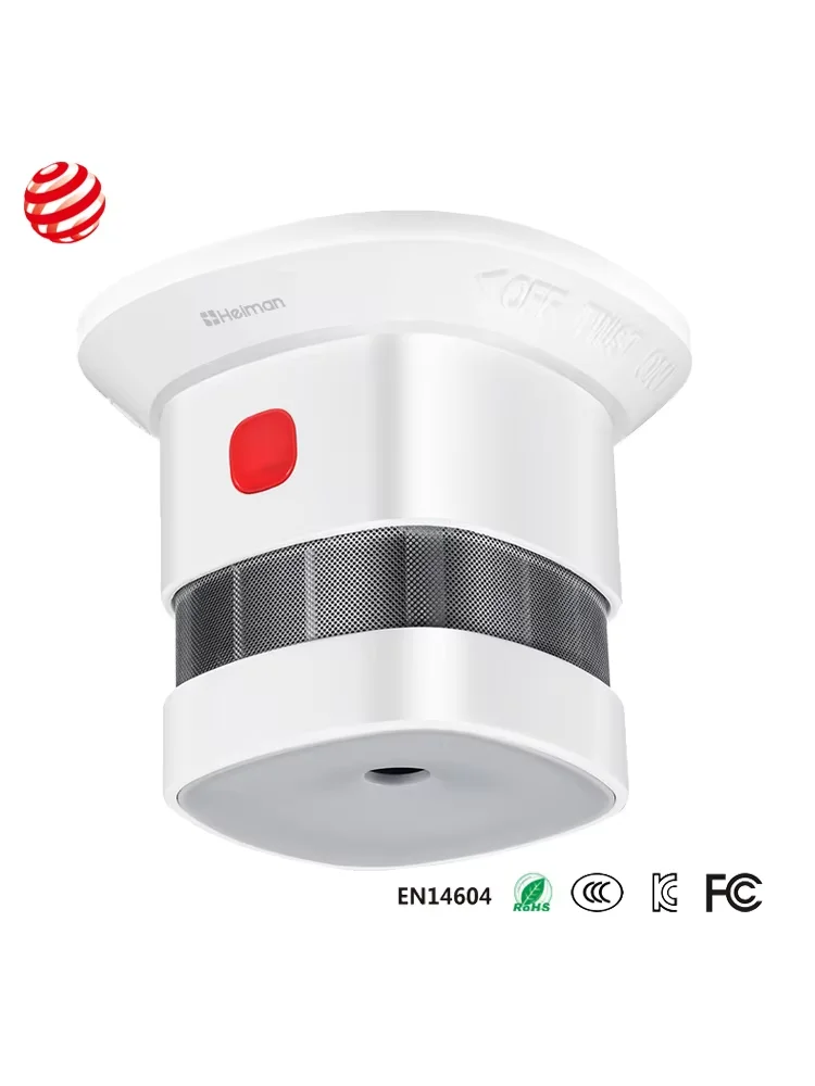 HEIMAN Zigbee Rauchmelder Smart Home System 2,4 GHz Hochempfindlicher Sicherheits-Präventionssensor