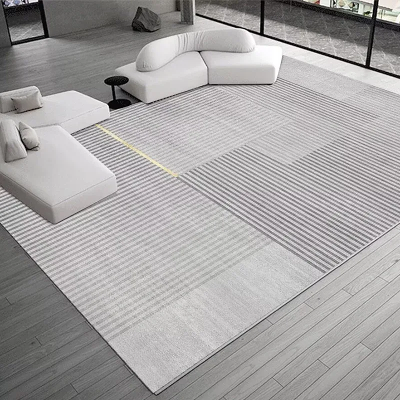 Modern Minimalist Carpet Large Size Living Room Sofa Rug Fluffy Soft Bedroom Decoration Bedside Rug Absorbent Kitchen Floor Mat