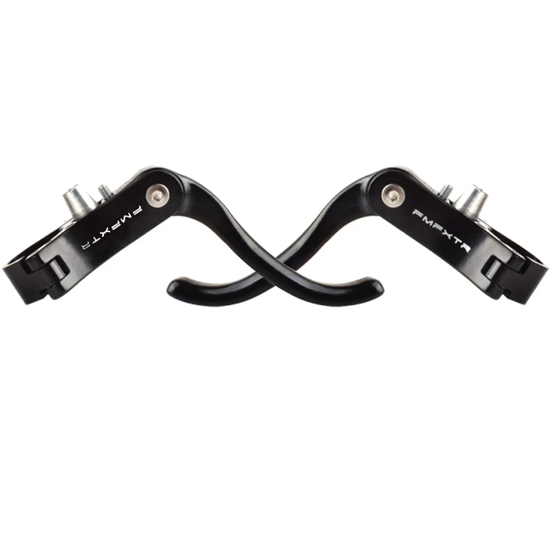 FMFXTR Bike Brake Levers Lightweight Aluminum Alloy Bicycle Brake Handle for Road Bike Fixed Gear Black