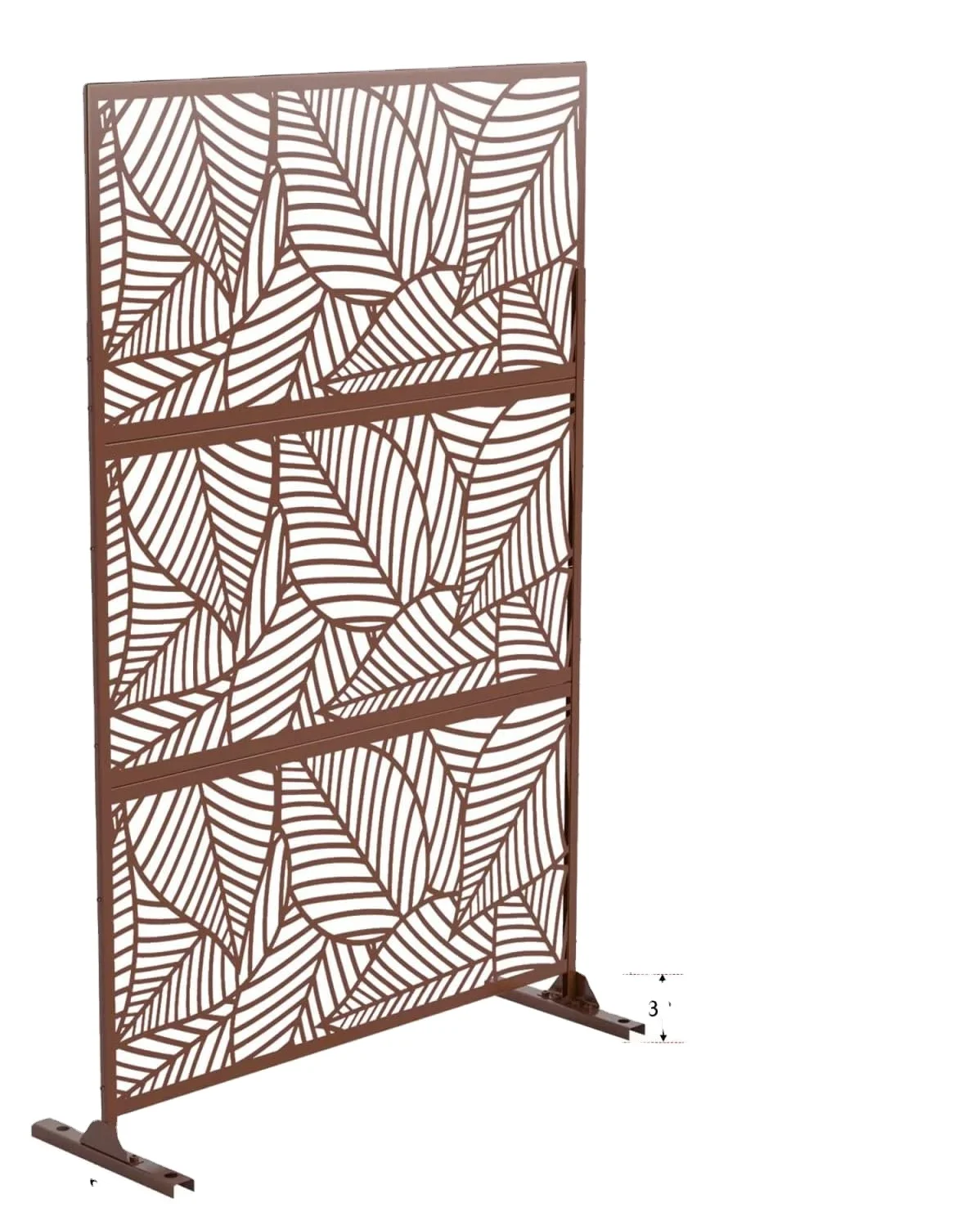 China manufacture good quality metal screen divider corten steel panel decorative home use