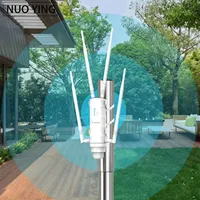 2025 Wavlink High Power AC1200 Outdoor Waterproof Wireless WiFi Repeater AP/WiFi Router Dual Dand 5G Long Range Extender Antenna